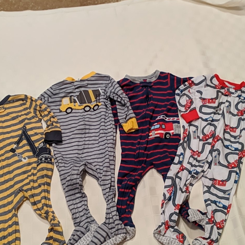 Boy 12 month Carter's footie pajamas